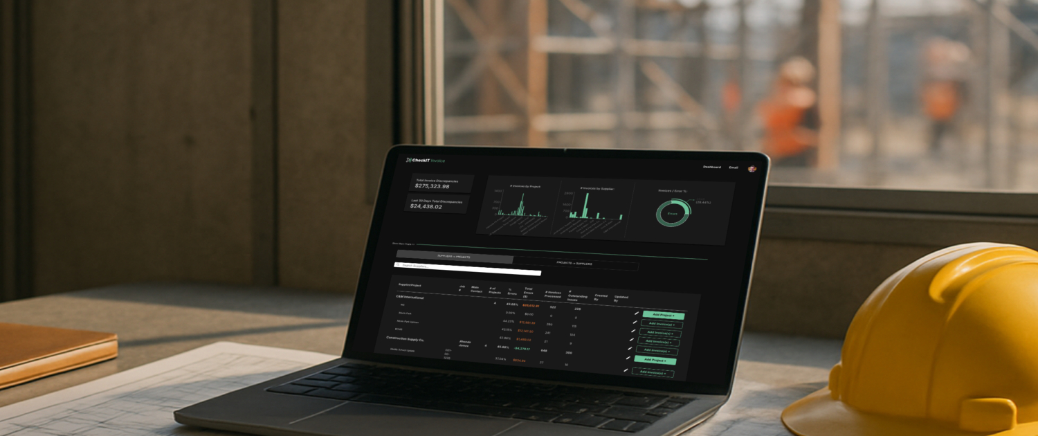 CheckIT Invoice Construction Invoice Review Software image